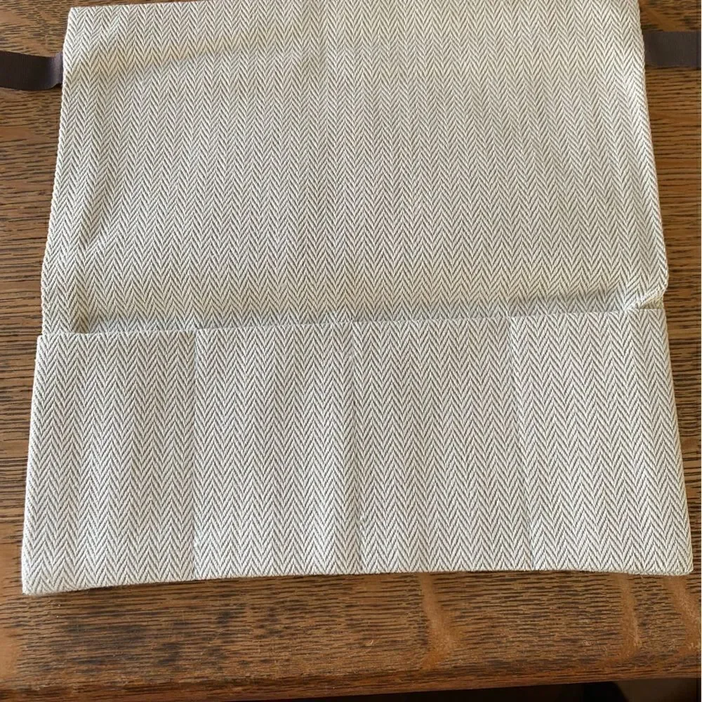 Hermes Hermessence Parfums Tan Canvas Bag/Pouch. EUC! - Picture 4 of 7